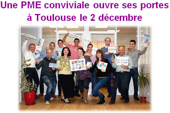 AGX, PME conviviale, ouvre ses portes 
à Toulouse le 2 décembre 2014